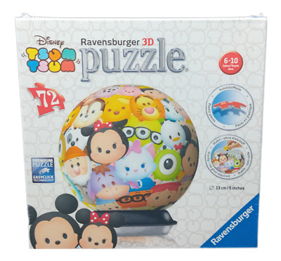 Ravensburger 12188 5 Puzzleball Tsum Tsum - 72 Teile Disney NEU PIXAR