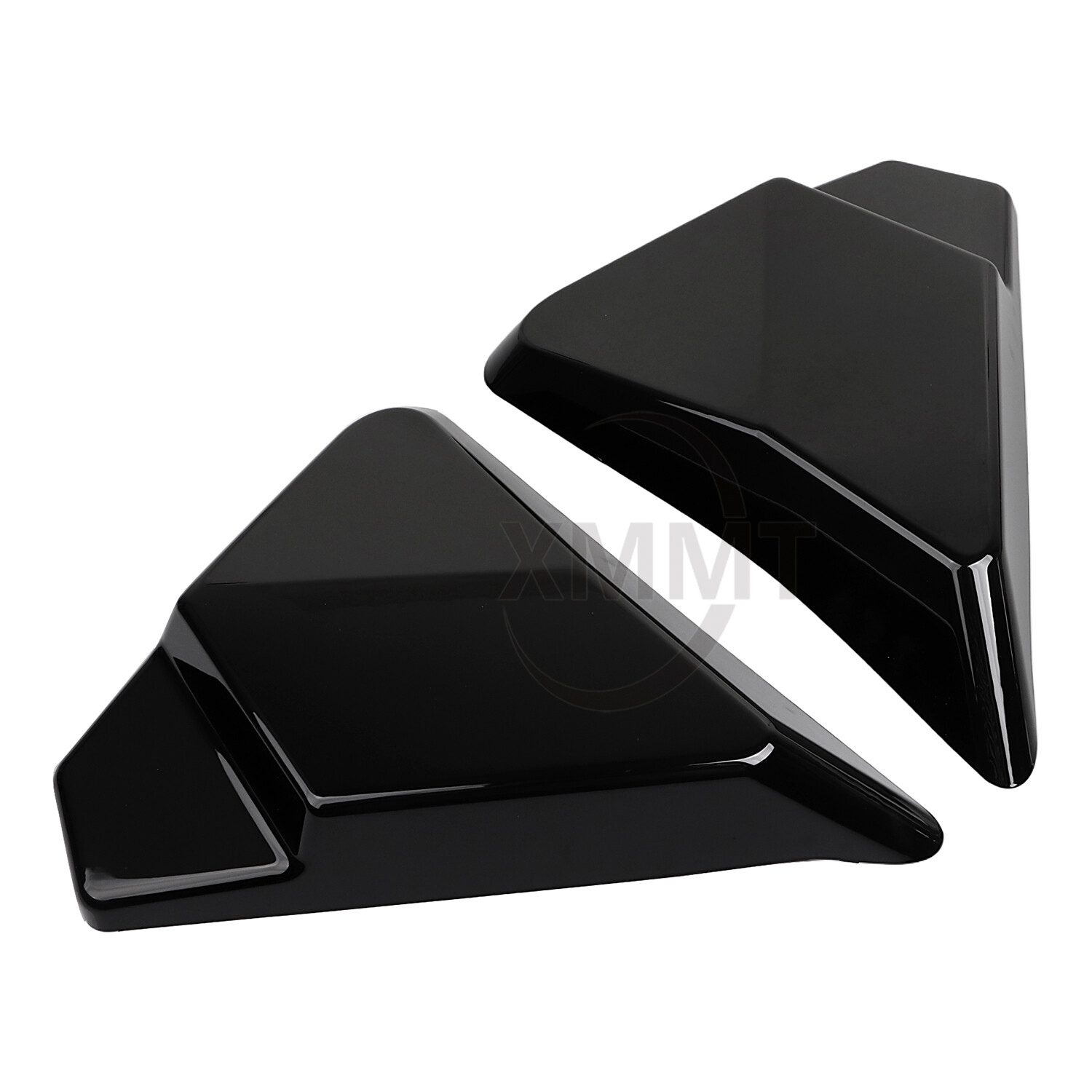 Side Covers Panel Black For Harley Touring Road King Street Electra Glide 97-07