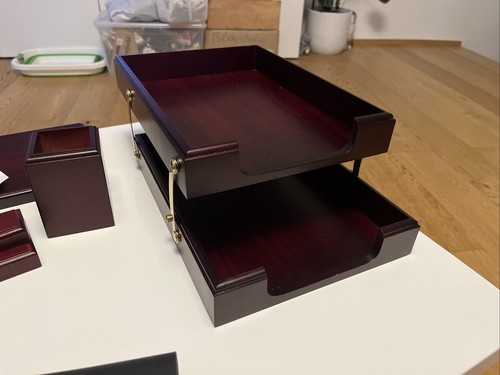 Bestar Executive Stationery Wooden Desk Set. Mi Karton. - Bild 4 von 5