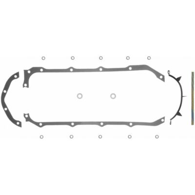 Fel-Pro 1814 Pontiac V8 Engines HIGH PERFORMANCE Oil Pan Gasket Set