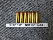 READ AD! 44 spec 44 magnum Snap Caps 5 Pk real weight THESE ARE SNAP CAPS.