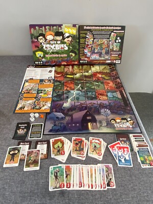Stadt der Zombies Brettspiel Thinknoodle preisgekröntes Mathespiel komplett verpackt