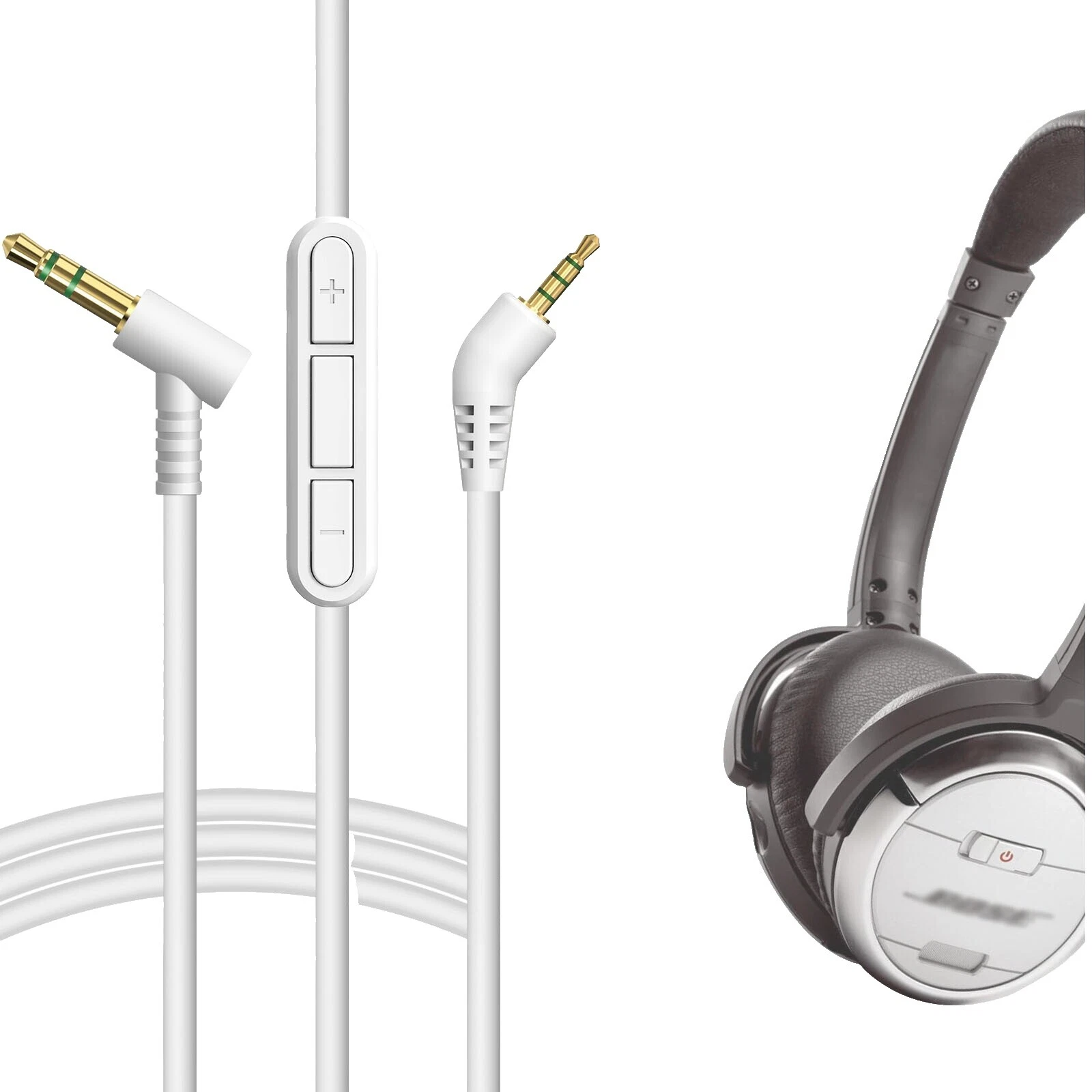 Cable de Audio de Coche Reproductor de audio Blanco (S) S