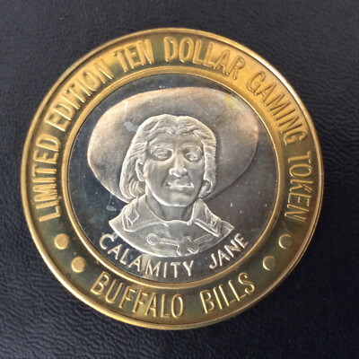 1994 Buffalo Bills Casino Calamity Jane Silver Strike Jean, NV