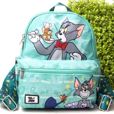 Warner Brothers Tom & Jerry 13" Small Backpack Purse Deluxe Daypack Bag Trending