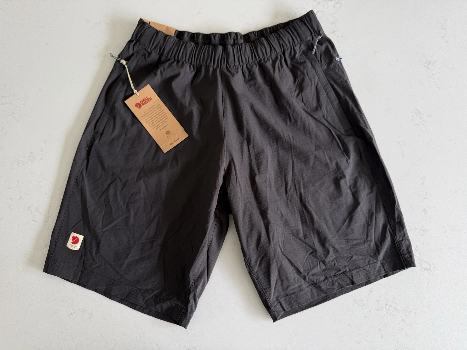 NEW Fjallraven High Coast Relaxed Shorts - Dark Gray - Men’s Sz 30” - 31” /EU 46