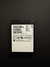 Samsung PM1643a 3.84TB SAS  2.5" SSD - MZILT3T8BLS - TESTED  99%