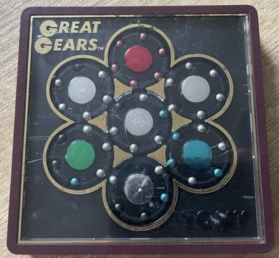 Vintage Great Gears Game Tomy Made In Japan