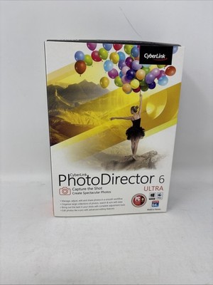 Cyberlink Photo Director PhotoDirector 6 Ultra  NEW  Open Box