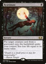 MTG Magic the Gathering Reanimate (5/11) Commander Collection Black LP