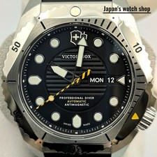 VICTORINOX Dive Pro 241994 Black Auto 300M Antimagnetic Men's Watch New in Box