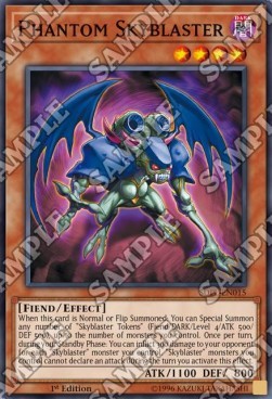 YuGiOh Phantom Skyblaster SDPL-EN015 Common Englisch Good 1st
