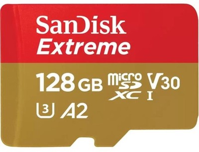 SanDisk - SDSQXAA-128G-AN6MA - SanDisk Extreme 128 GB Class 3/UHS-I (U3) V30