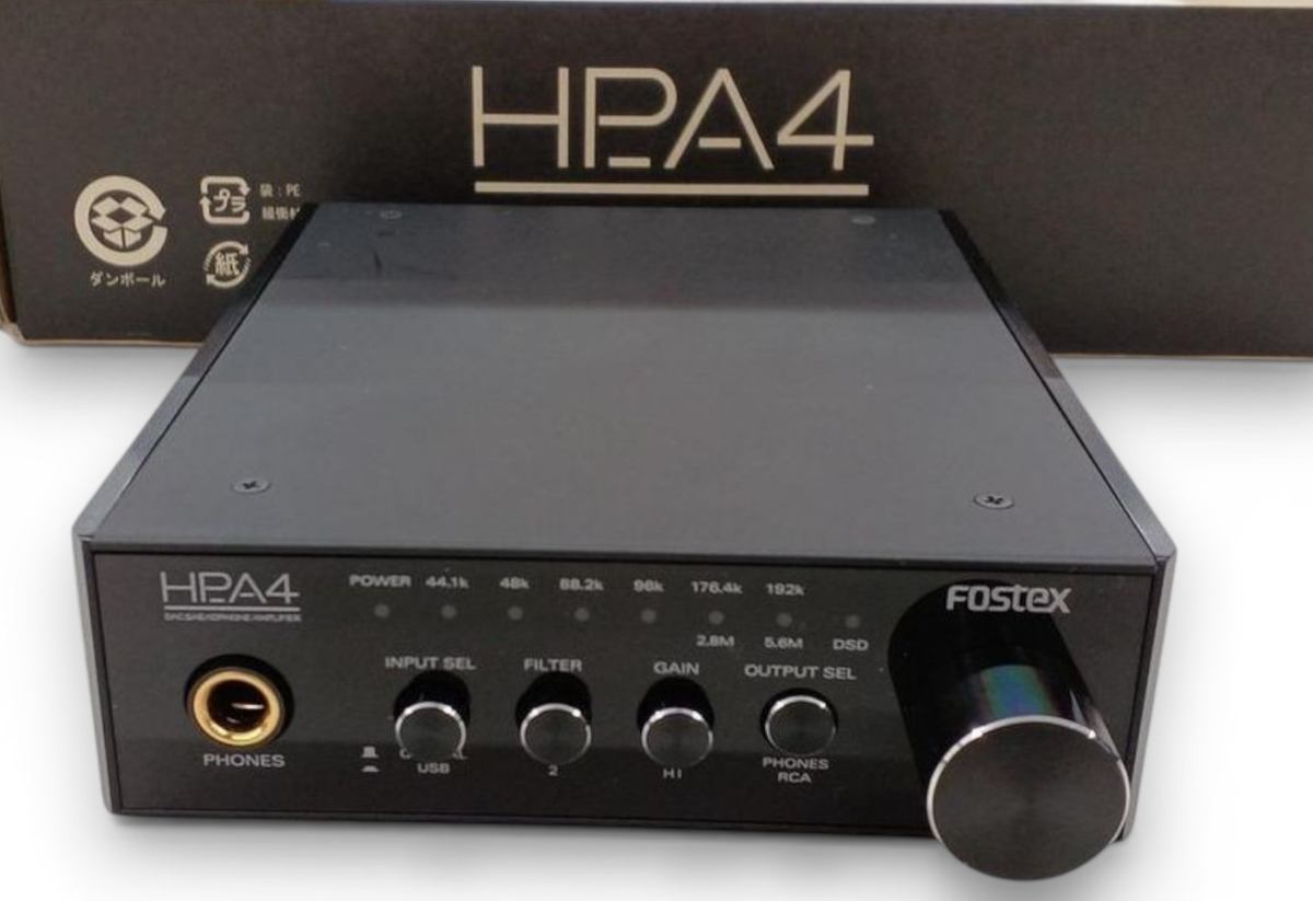 Fostex HP-A4 Headphone Amplifier DAC 24-Bit Converterw/ Box | eBay
