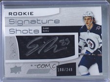 2018 Upper Deck Engrained Rookie Signature Shots /249 Sami Niku #RSS-SN Auto 1q2