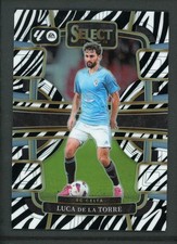 2023-24 LUCA DE LA TORRE 03/25 PANINI SELECT LA LIGA TERRACE ZEBRA STRIPE