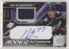 2022-23 SPx Rookie Jersey Spectrum 6/65 Tier 1 Nick Blankenburg #NB Auto 0g60