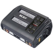 Reely V-Charge 200 Duo Modellbau-Ladegerät  10 A LiIon, LiPo, LiFePO, LiHV, N...