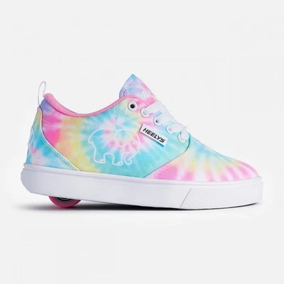 Heelys Girls' Pro 20 Prints Ivory Ella Shoes Tie Dye Multi - HE101072H, Tie Dye/
