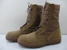 McRae Desert Army Combat Boots Temp Weather Gore-Tex Vibram Suede Mens sz 10.5 W