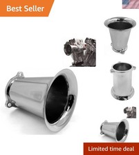 Chrome Billet Air Cleaner Velocity Stack Compatible With H-d Chopper