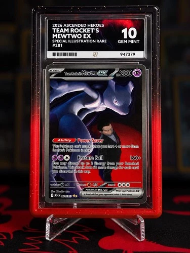 Team Rockets Mewtwo 281/217 Ace 10
