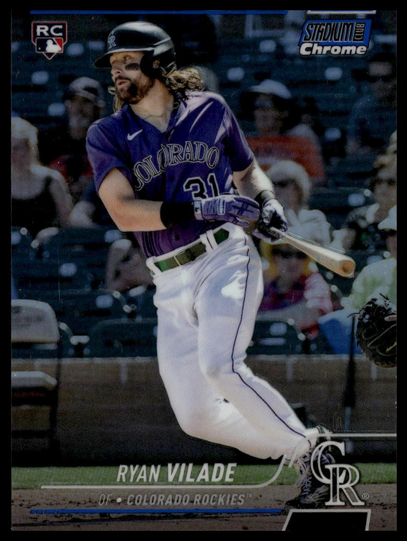2022 Stadium Club Chrome #38 Ryan Vilade Blue Refractor #/199