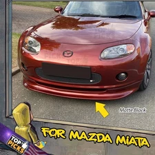 Fits 06-08 Mazda MX-5 Miata MX5 GV Style Front Bumper Chin Lip Spoiler Body Kit