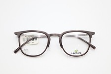 LACOSTE L2264 024 Satin Gunmetal 49-21-145 Eyeglass Frames Flex Hinges N195