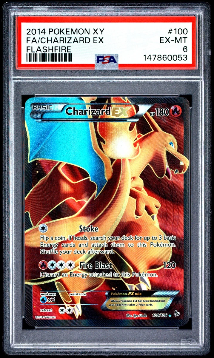 Charizard Pokémon TCG Professional Sports Authenticator (PSA