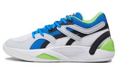 PUMA TRC Blaze Court Low White Black Ultra Blue - 376582-31