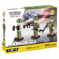 Klocki COBI-2058 HC Wwii D-DAY, June 6, 1944 3F/32KL. Cobi