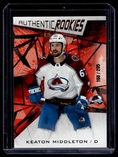 2021-22 UD SP Game Used Authentic Rookies Keaton Middleton Rookie 160/205 #127
