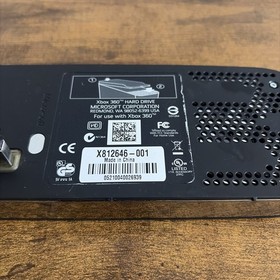 Genuine OEM Xbox 360 120GB HDD X812646-001 Microsoft External Hard Drive
