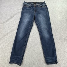 Judy Blue Relaxed Fit Jeans Womens Sz 13 31x26 Medium Wash Stretch Cotton Blend