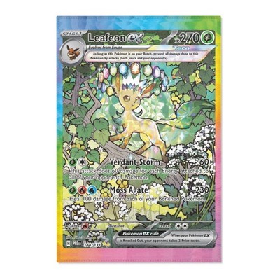 Leafeon EX 144/131 Card Rug 24x36