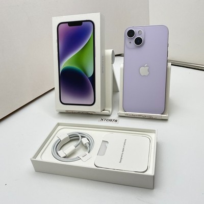 Apple iPhone 14 - 128GB - Purple (Unlocked)- Open Box | eBay