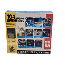 10-in-1 Incredible Inventions STEM Science Kit Kids Learning Experiments