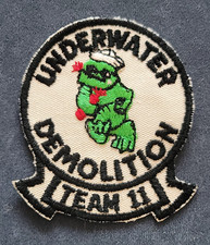 VIETNAM ORIGINAL USN NAVY UDT-11 UNDERWATER DEMOLITION TEAM 11 US PATCH SEAL