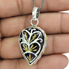 Amethyst Stone Anniversary February Birth Valentine Gift Pendant 925 Silver