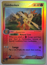 Combusken 28/109 EX Ruby & Sapphire Reverse Holo LP on eBay