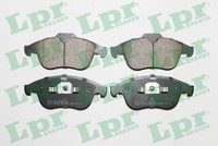LPR 05P1466 Bremsbelagsatz, Scheibenbremse FüR Renault