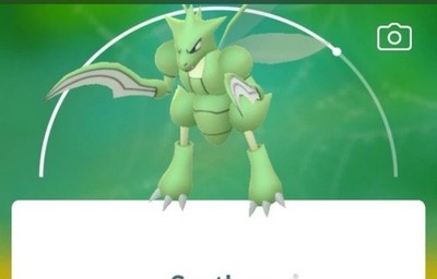  Pokemon Go  #123 Scyther *Rare**Quest Pokemon**Gifts/Friendship Included