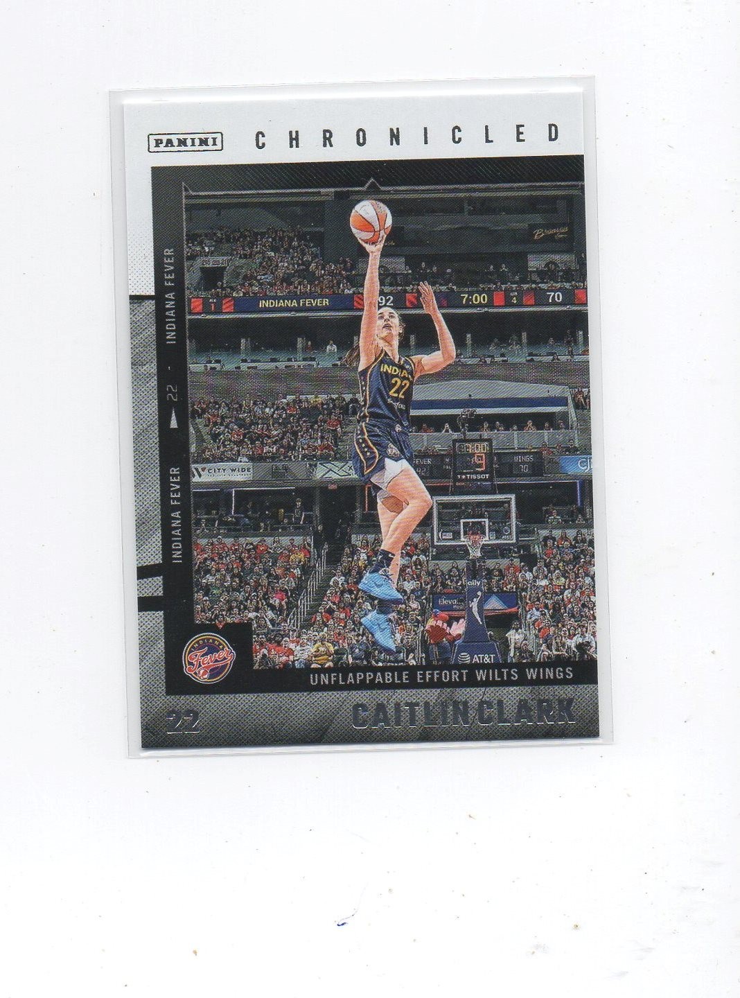 2025 Panini Chronicled Caitlin Clark base #37