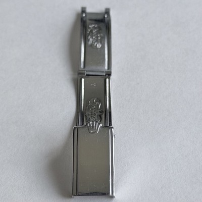 1966 Genuine Rolex Clasp Buckle 14mm 66-2 Stainless Steel Oyster Bracelet Clasp