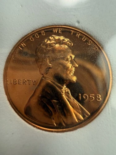 1958 GEM PROOF LINCOLN CENT (UPGRADE THAT SPOT IN YOUR SET)  PRICED TO SELL 🔥**