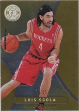 2012  Panini Totally Certified Gold #277 Luis Scola Houston Rockets /25