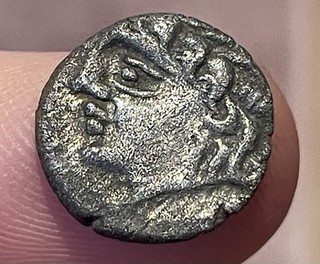 Superbe Drachme Allobroge Légende IAZVS Rouelle