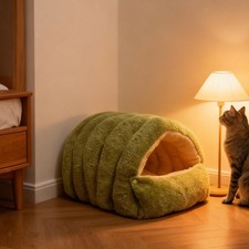 Cat Bed Thickened Hideaway Washable Cat Nest for Kitten Small Dogs Resting