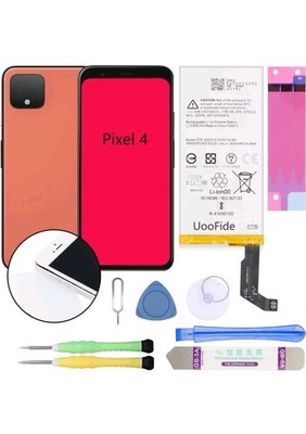 Lot of 60 Google Pixel 4 Batteries G020J-B 2800mAh + Repair Tool Kits New